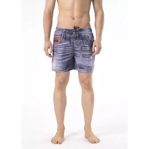Just Cavalli Blue Polyester Men Swimwear Men's Short